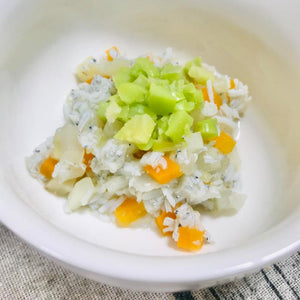 【離乳食/生後7〜8ヶ月】しらすのラタトウイユ