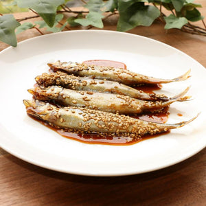 ししゃもの甘辛煮