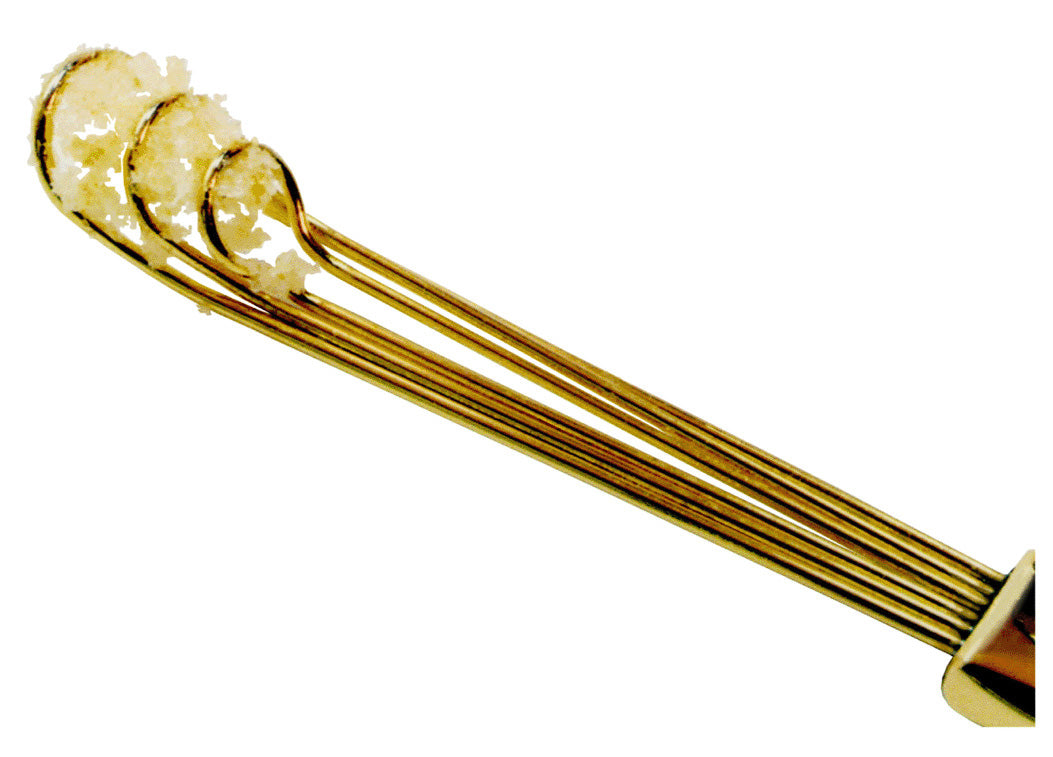 福を呼ぶ赤色のスワロフスキーRビーズ付き記念モデル耳かき『爽快